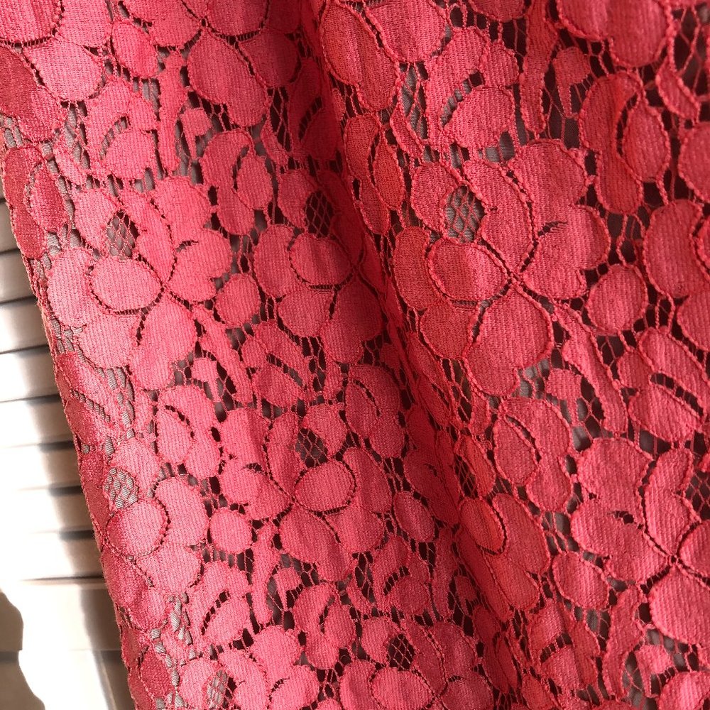 Pink Tea Rose Skirt Apt 9 - Picture 2 of 6